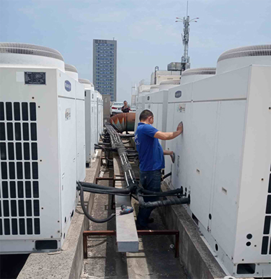 衡水中央空调制热和不制冷系统维修方法